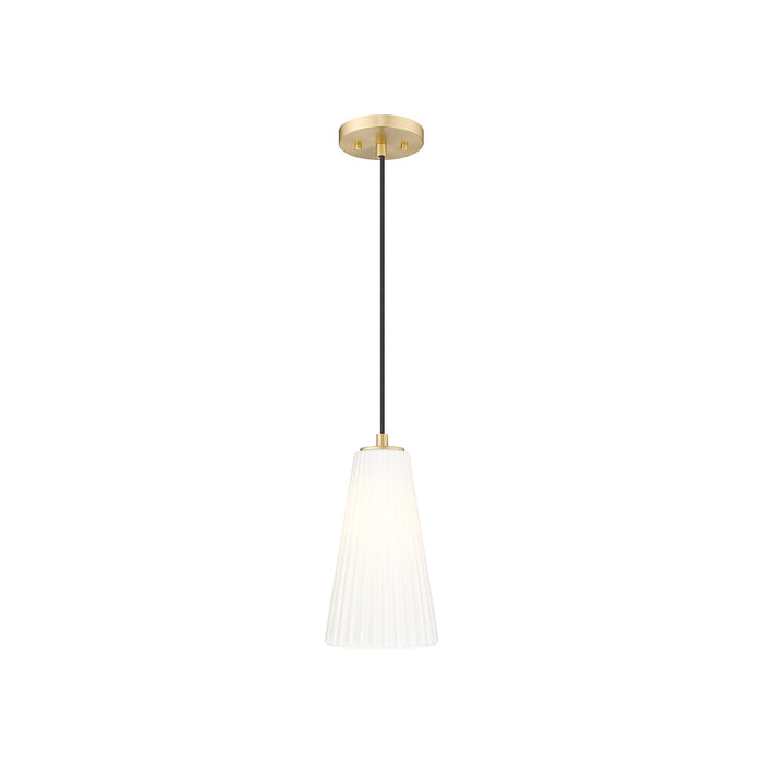 Farrell Pendant Light in Modern Gold (Rod Not Included/11-Inch).