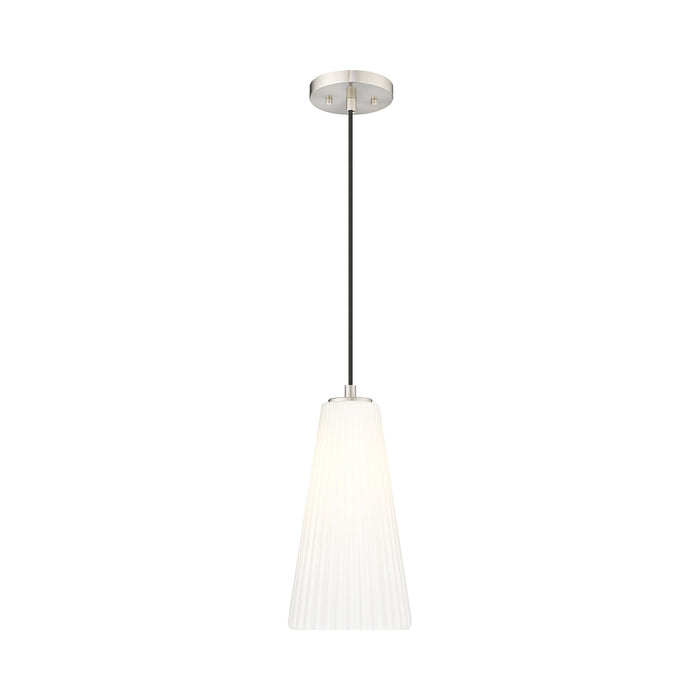 Farrell Pendant Light in Brushed Nickel (Rod Not Included/13.63-Inch).