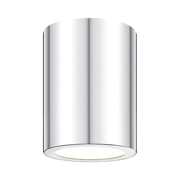 Harley Flush Mount Ceiling Light in Chrome (5-Inch).