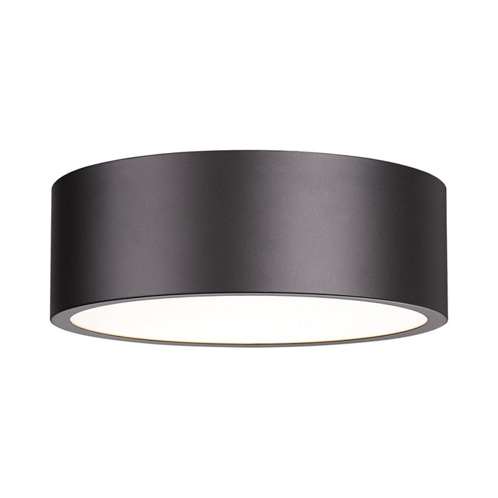 Harley Flush Mount Ceiling Light in Bronze (16-Inch).