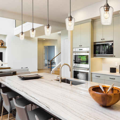 Joliet Mini Pendant Light in kitchen.