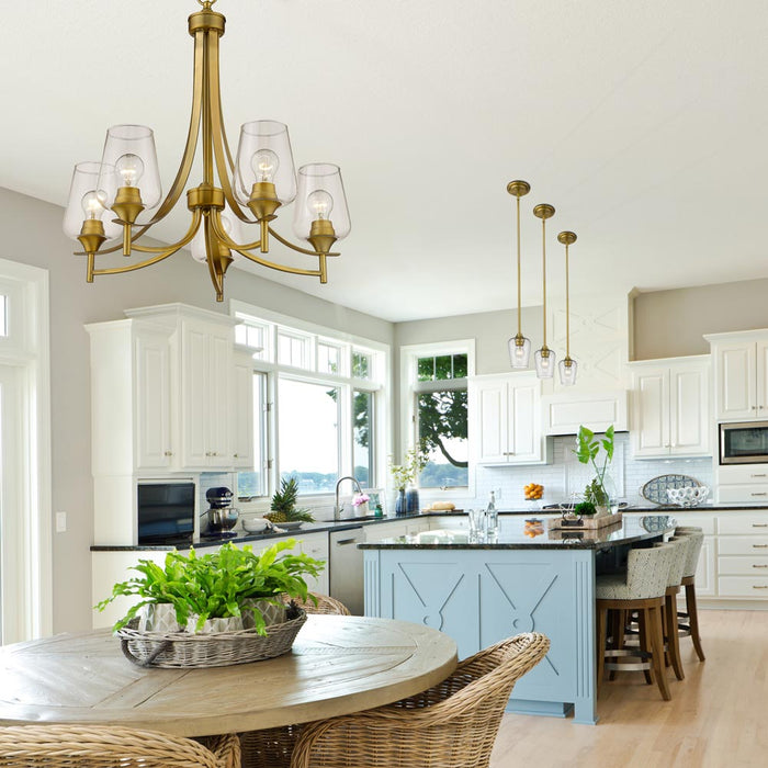 Joliet Mini Pendant Light in kitchen.