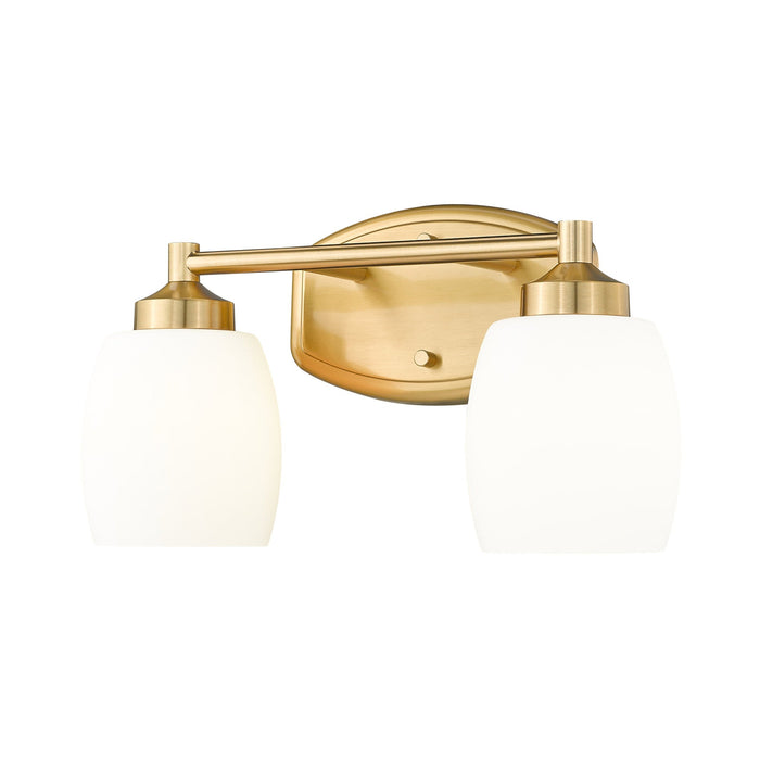 Kendrick Bath Vanity Light in Luxe Gold (2-Light).