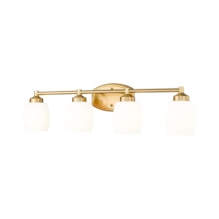 Kendrick Bath Vanity Light in Luxe Gold (4-Light).