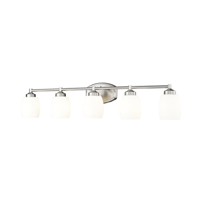 Kendrick Bath Vanity Light in Brushed Nickel (5-Light).