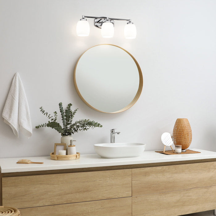 Kendrick Bath Vanity Light in bathroom.