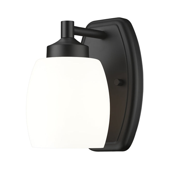 Kendrick Bath Wall Light in Matte Black.