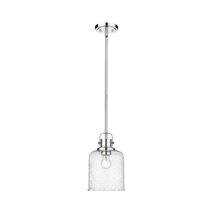 Kinsley Pendant Light in Chrome (8-Inch).