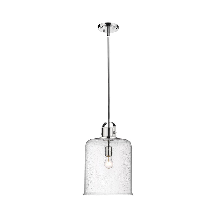 Kinsley Pendant Light in Chrome (12-Inch).