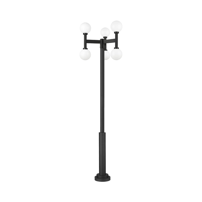 Laurent Outdoor Vertical Post Light in Detail.