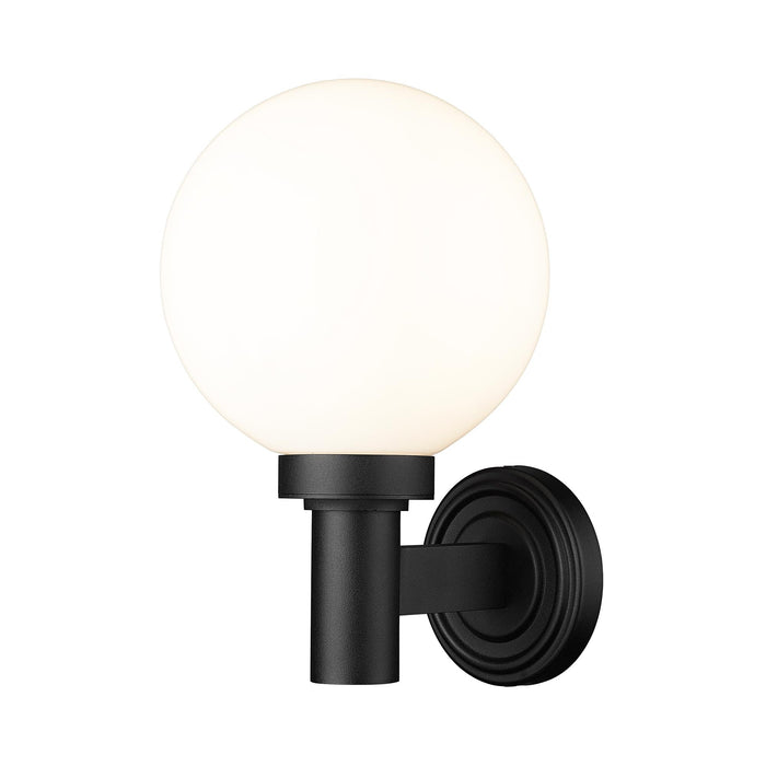 Laurent Outdoor Wall Light in Opal (1-Light/Short).