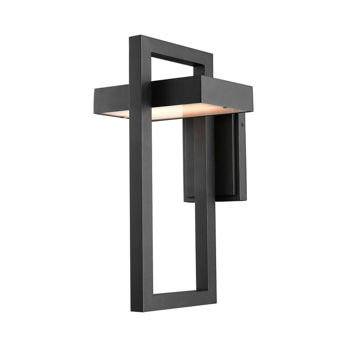 Luttrel Outdoor LED Wall Light in Black (Large).