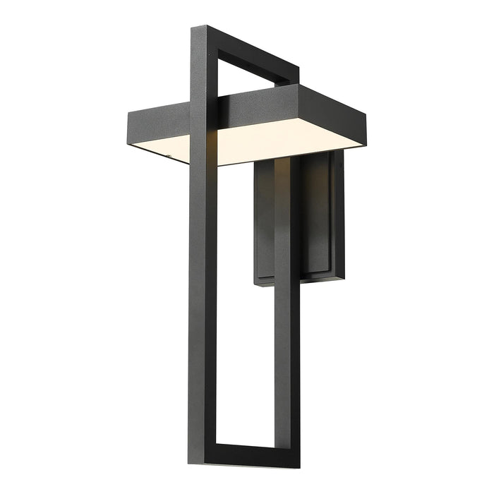 Luttrel Outdoor LED Wall Light in Black (X-Large).