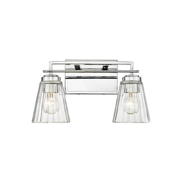 Lyna Bath Vanity Light in Chrome (2-Light).