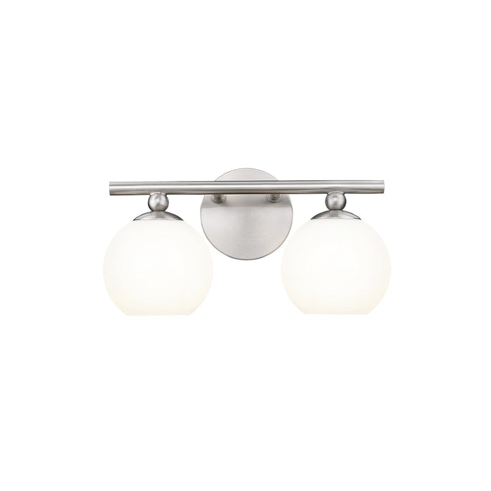 Neoma Bath Vanity Light in Brushed Nickel (2-Light).