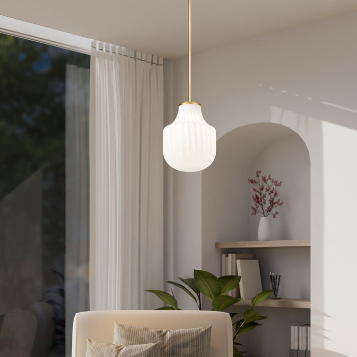 Newbury Pendant Light in living room.