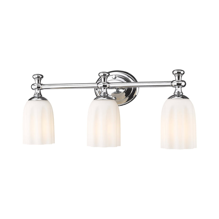 Orion Bath Vanity Light in Chrome (3-Light).