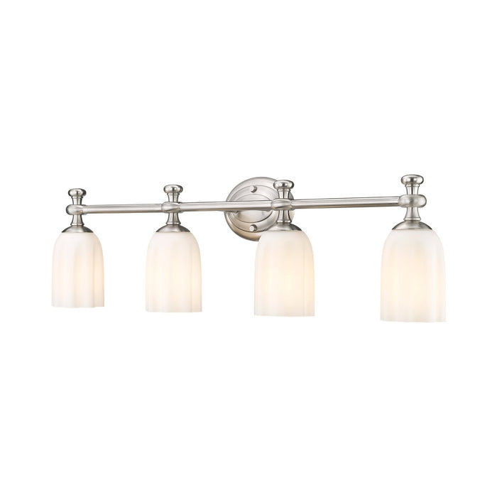 Orion Bath Vanity Light in Brushed Nickel (4-Light).