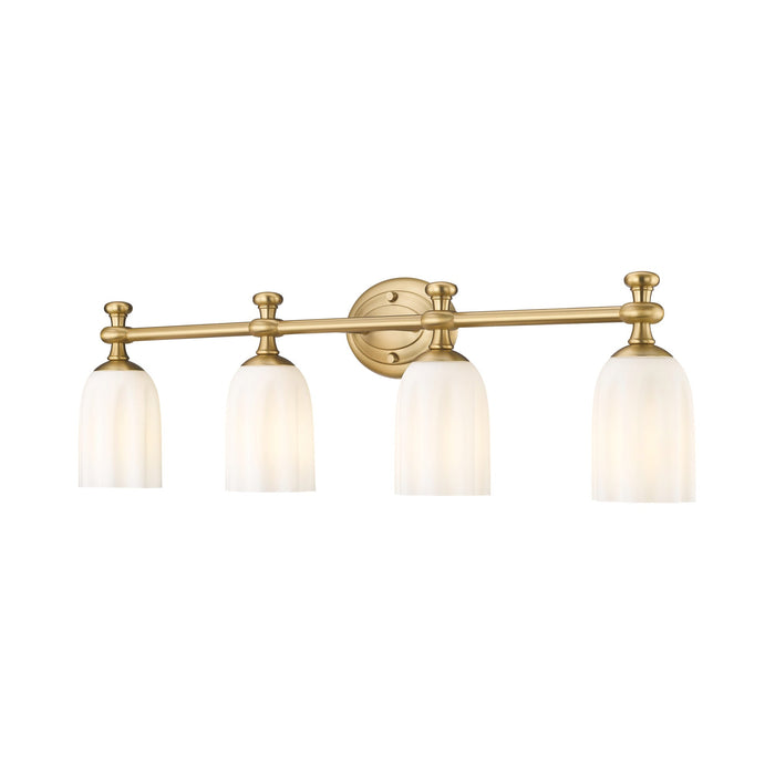 Orion Bath Vanity Light in Modern Gold (4-Light).