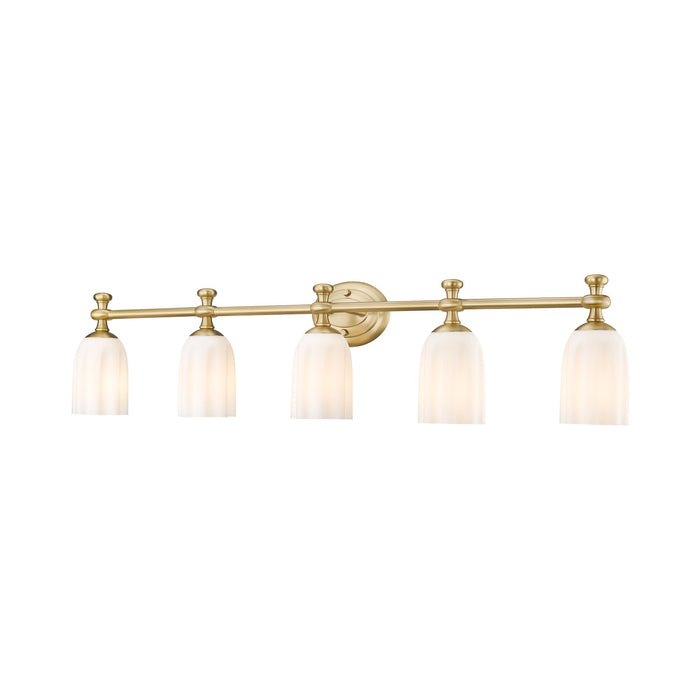 Orion Bath Vanity Light in Modern Gold (5-Light).