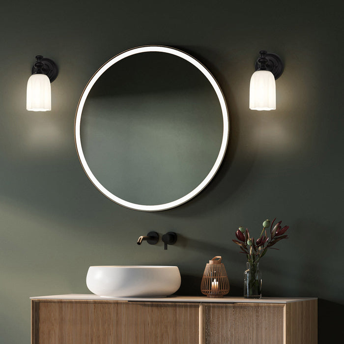 Orion Bath Wall Light in bathroom.