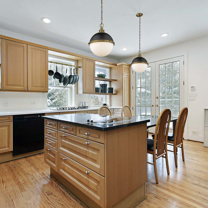 Peyton Pendant Light in kitchen.