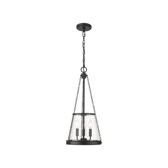 Prescott Pendant Light in Matte Black (Small).