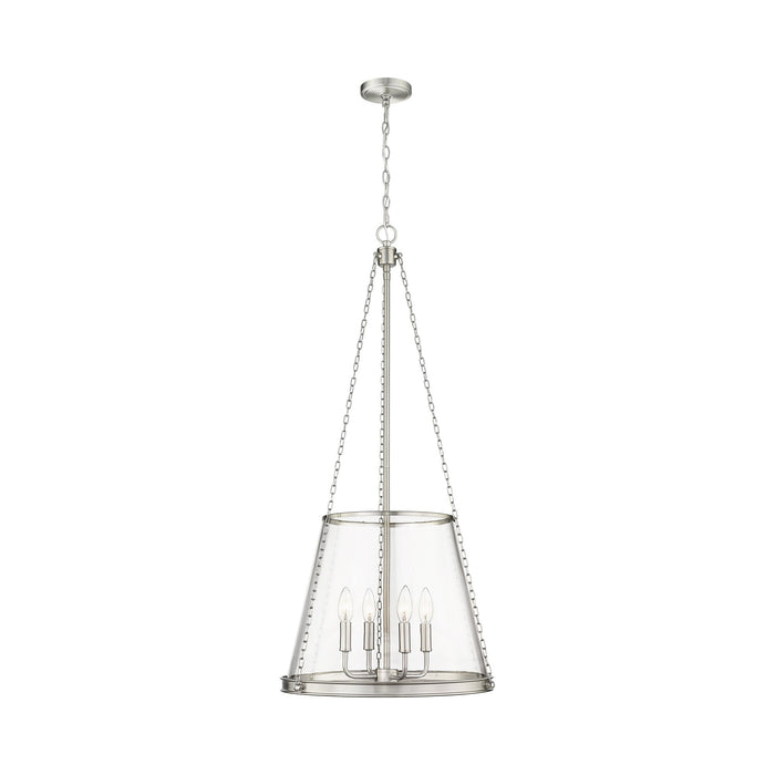 Prescott Pendant Light in Brushed Nickel (Large).