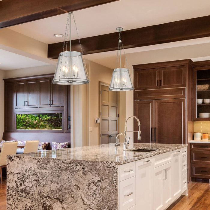 Prescott Pendant Light in kitchen.