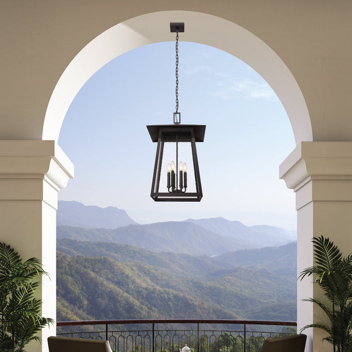 Rainer Outdoor Pendant Light in Outside Area.