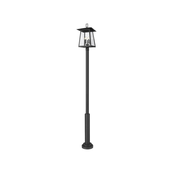 Rainer Outdoor Round Post Light (120.5-Inch).