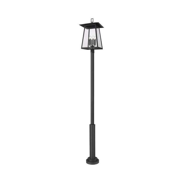 Rainer Outdoor Round Post Light (124.5-Inch).