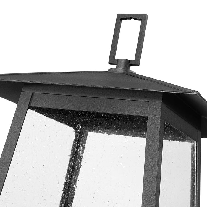 Rainer Outdoor Square Post Light in Detail.