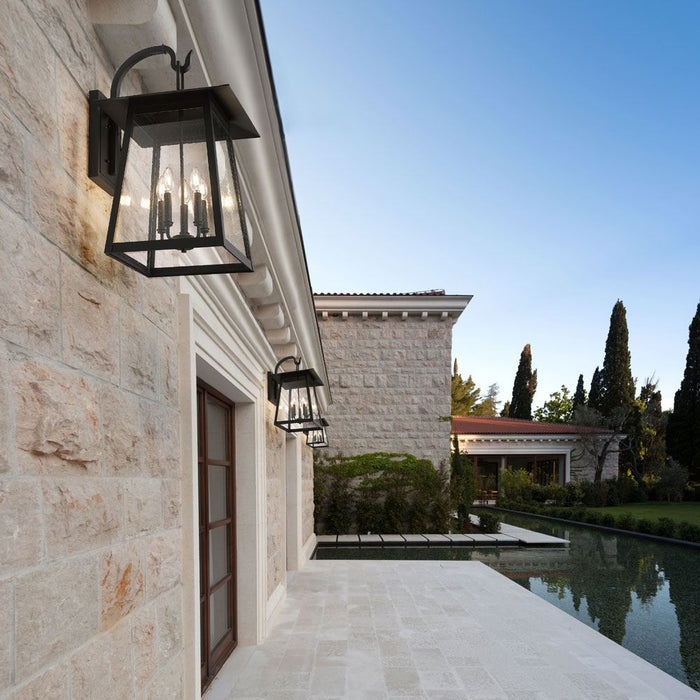 Rainer Outdoor Wall Light in Outside Area.