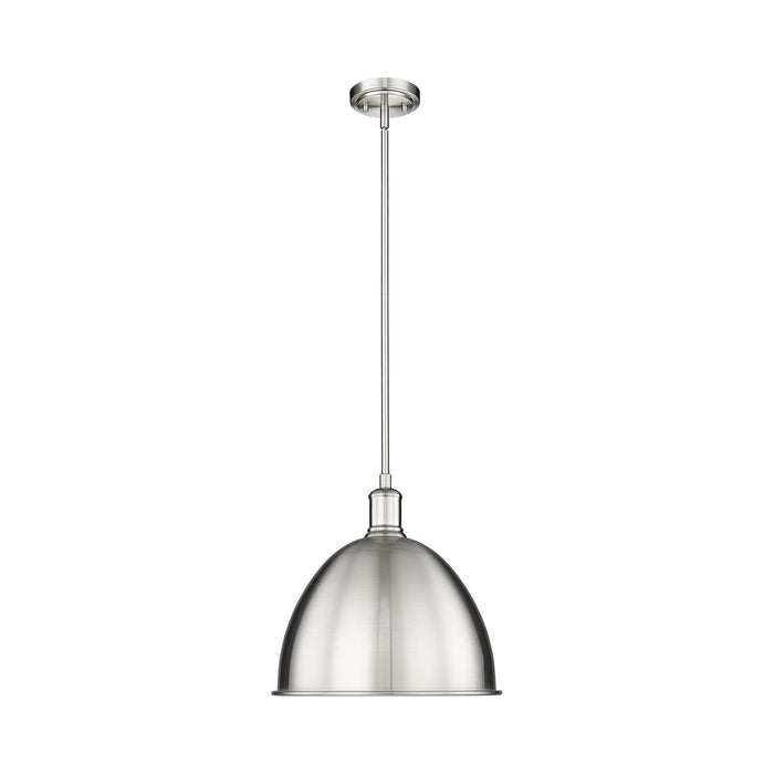 Sawyer Pendant Light in Brushed Nickel (Large).