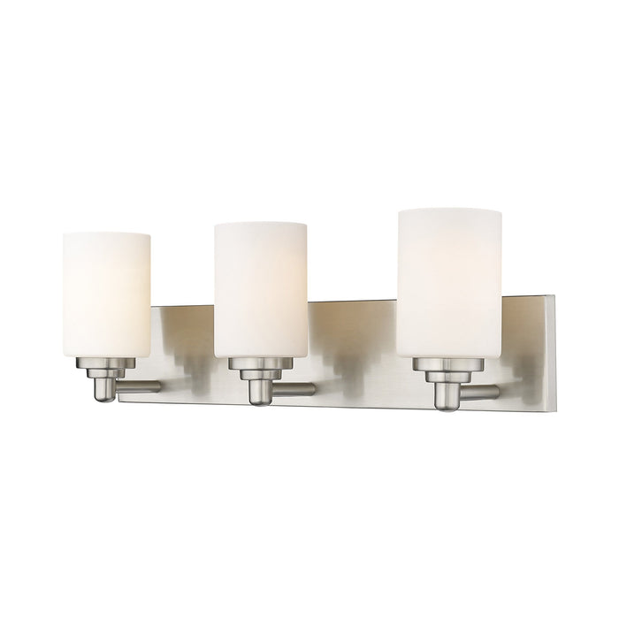 Soledad Bath Vanity Light in Brushed Nickel (3-Light).