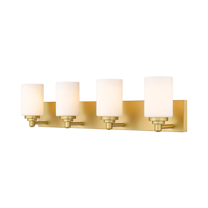 Soledad Bath Vanity Light in Brushed Gold (4-Light).