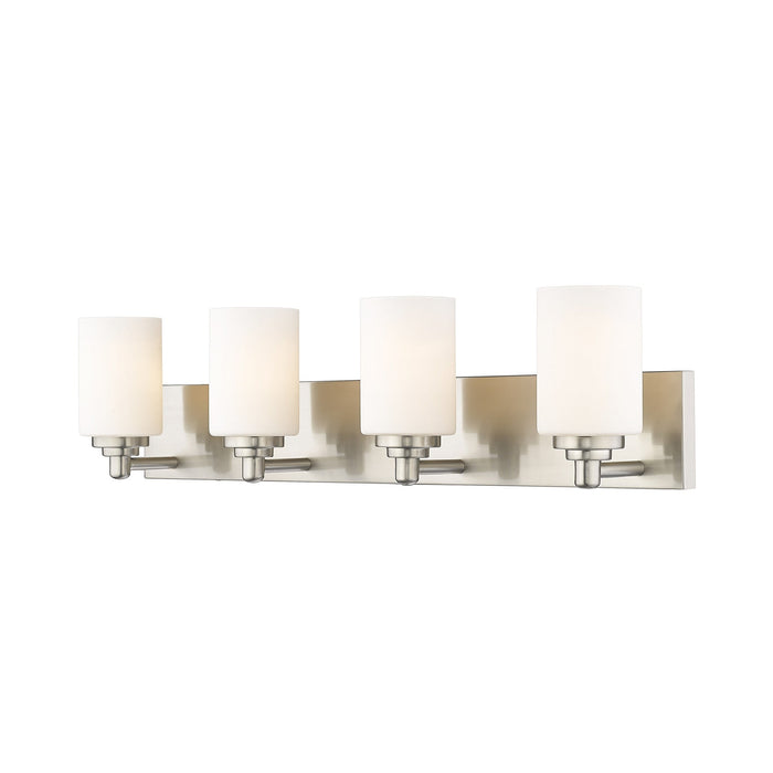 Soledad Bath Vanity Light in Brushed Nickel (4-Light).