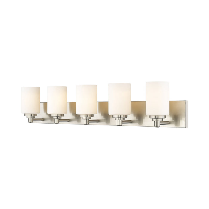 Soledad Bath Vanity Light in Brushed Nickel (5-Light).