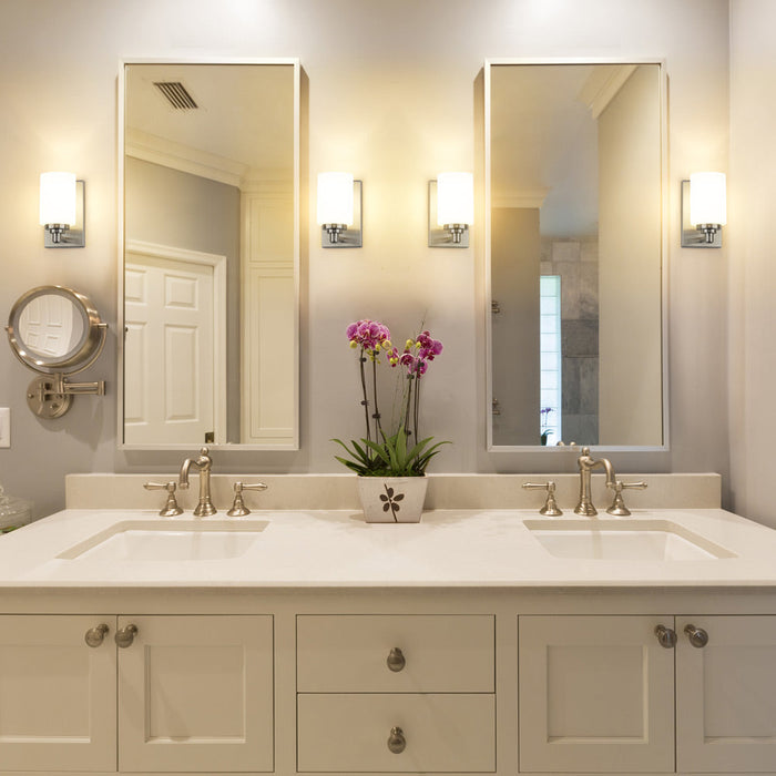 Soledad Bath Wall Light in bathroom.