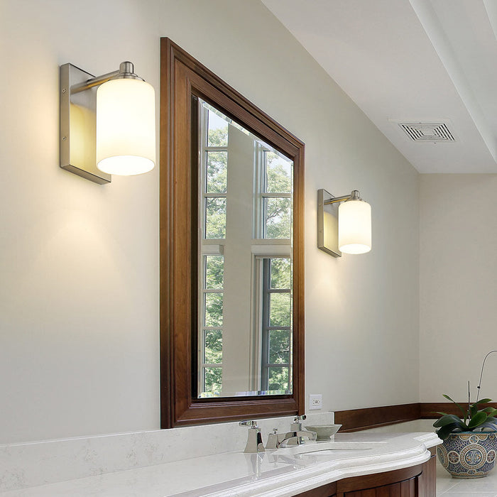 Soledad Bath Wall Light in bathroom.