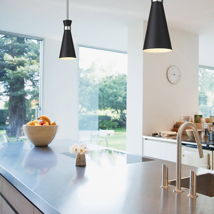 Soriano Pendant Light in kitchen.