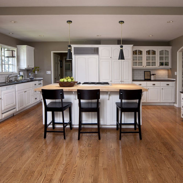 Soriano Pendant Light in kitchen.