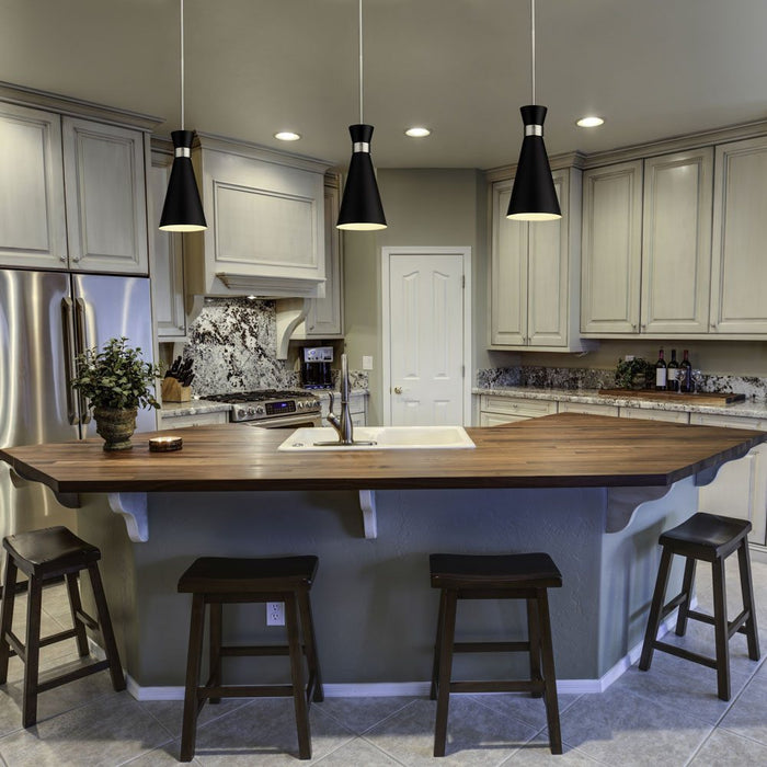 Soriano Pendant Light in kitchen.