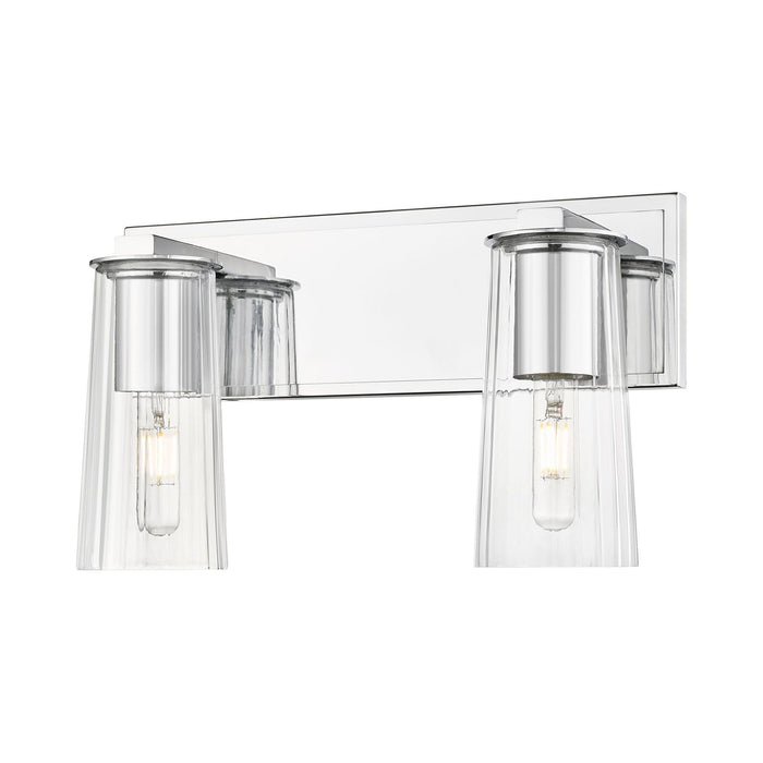 Titus Bath Vanity Light in Chrome (2-Light).