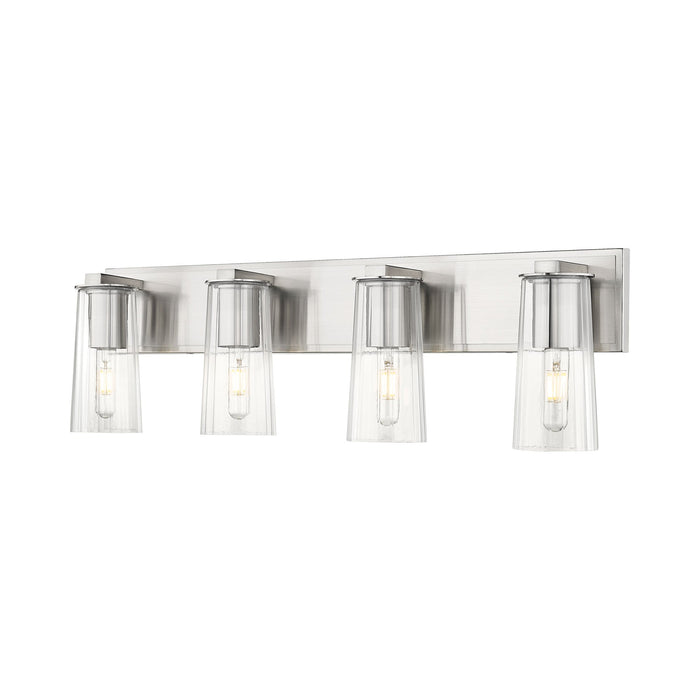 Titus Bath Vanity Light in Brushed Nickel (4-Light).