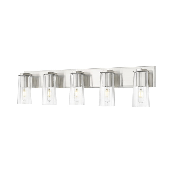 Titus Bath Vanity Light in Brushed Nickel (5-Light).