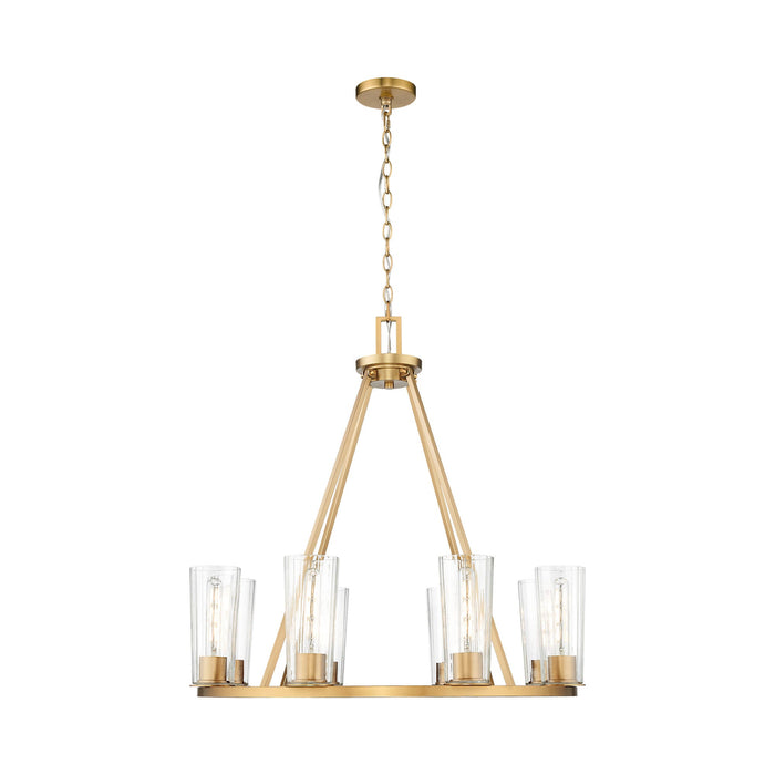 Titus Chandelier in Modern Gold (8-Light).