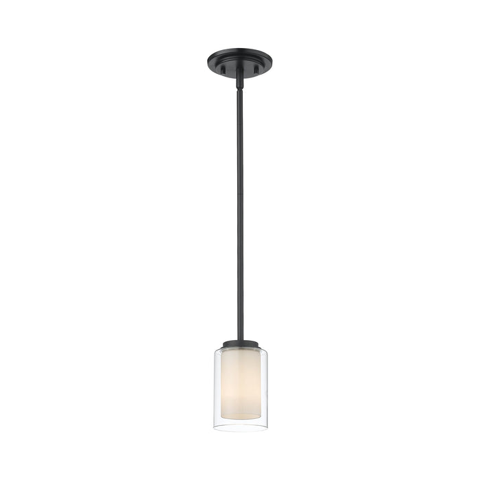 Willow Pendant Light in Matte Black.