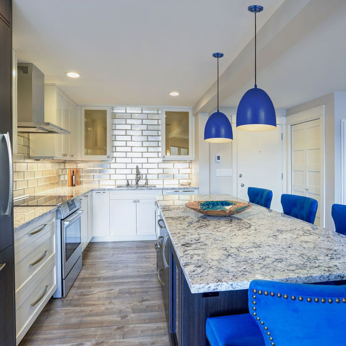 Z-Studio Dome Pendant Light in kitchen.